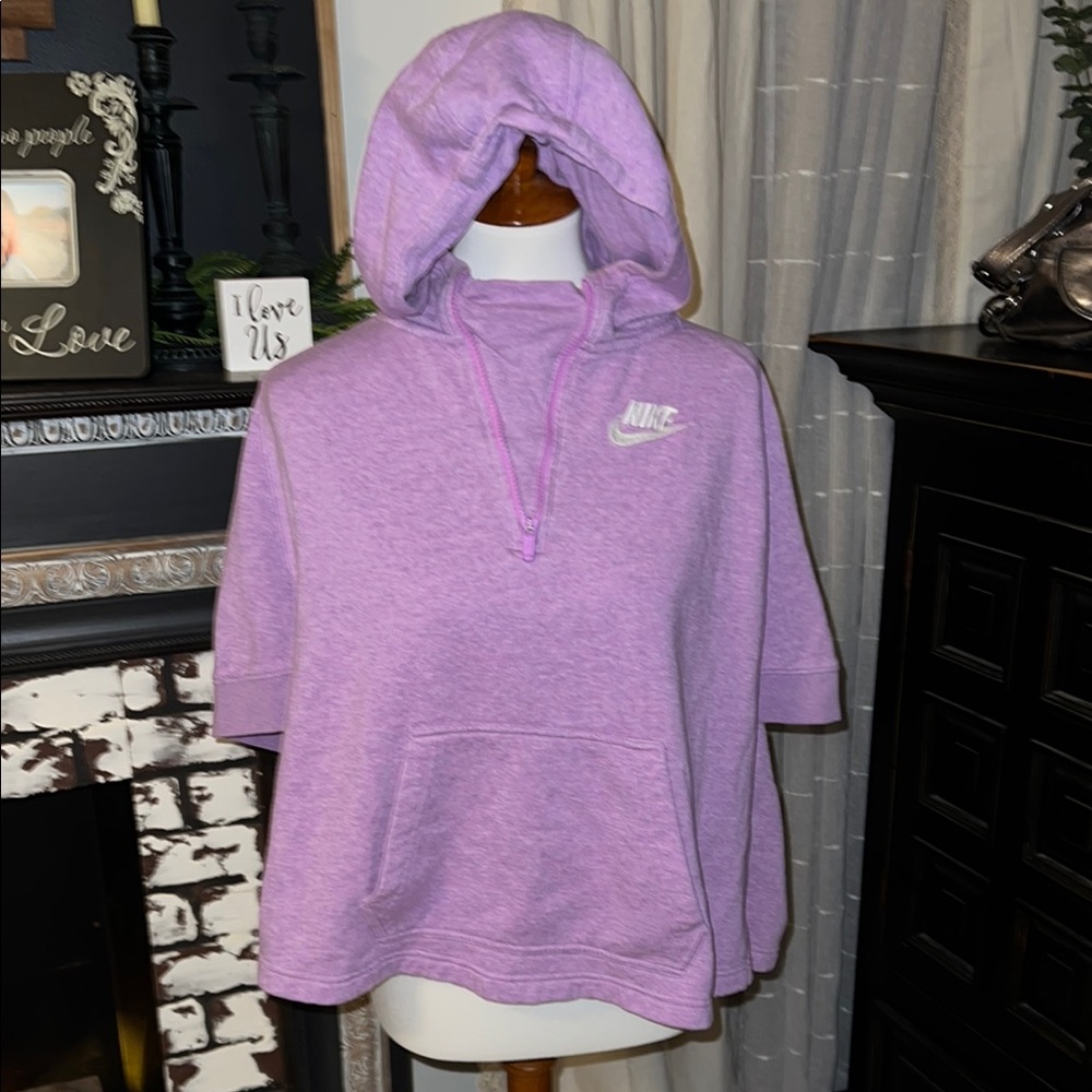 SOLD!!!!!!!!!!!!Nike Purple Fleece Hoodie Sweater